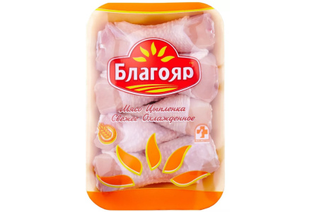 Голень куриная БЛАГОЯР-Ресурс для жарки п/д 1/8 кг