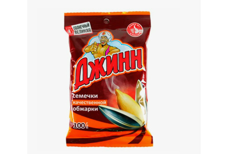 Семечки ДЖИНН 100гр 1/30шт