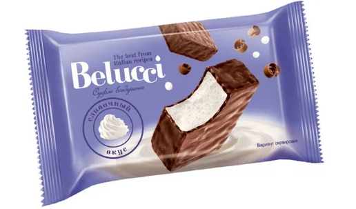 Конфеты BELUCCI Сливочный вкус 1/1,2кг Яшкино