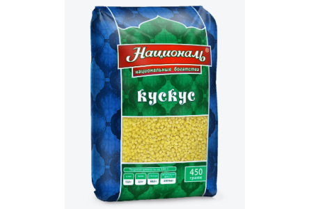 Крупа НАЦИОНАЛЬ 450гр Кускус пшеничный 1/6шт