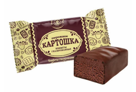 Конфеты НЕВСКИЙ КОНДИТЕР 300гр Пирожное картошка 1/12шт