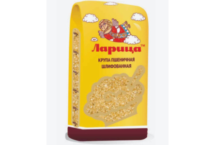 Крупа ЛАРИЦА 500гр Пшеничная шлифованная ТУ 1/10шт