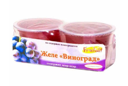 Желе COCON 236гр Виноград/кокос 1/2/36шт Малайзия