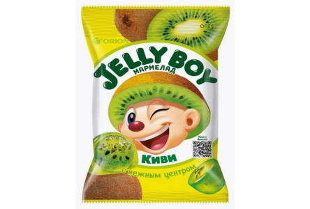 Мармелад жевательный JELLY BOY 66гр Киви 1/18шт