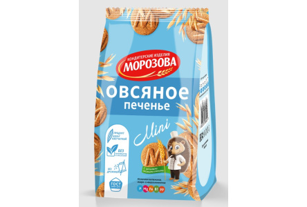 Печенье МОРОЗОВО 150гр Классическое овсяное мини 1/12шт