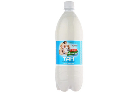 Напиток кисломолочный Тан G-BALANCE 1л 1% газированный ПЭТ 1/6шт Продукт без заменителя молочного жи