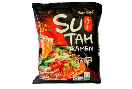 Лапша SAMYANG Sutah Ramen 120гр Острая говядина м/у 1/20шт