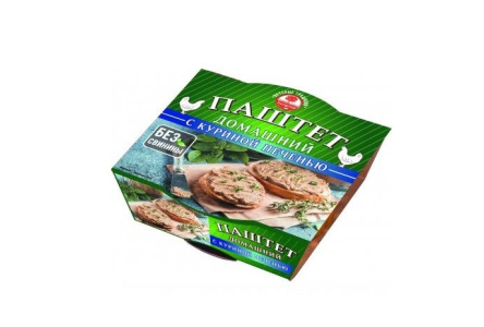 Паштет HUNGROW 90гр Домашний с куриной печенью 1/20шт