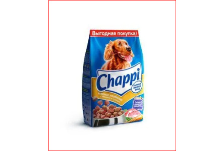 Корм д/собак CHAPPI 2,5кг Мясное изобилие 1/3шт №YY074