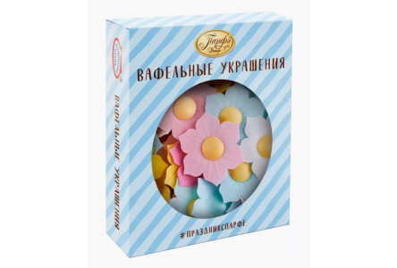 Декоративное украшение ПАРФЭ 17,2гр Вафельное 1/12шт набор