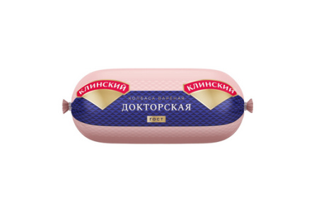 Колбаса вареная КЛИНСКИЙ 400гр Докторская 1/8шт