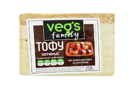 Продукт соевый Тофу Veg`s Famile 250гр копченый 1/8шт
