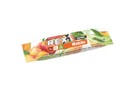 Батончик PROTEIN REX 40гр Матча/персик 1/18шт