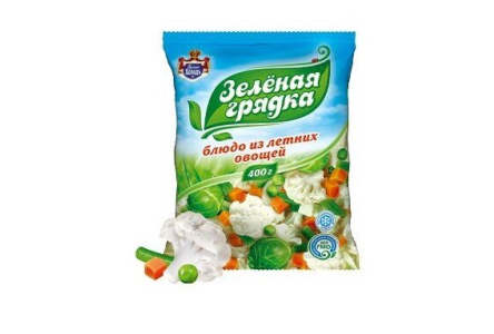 Заморож Блюдо из летних овощей 400гр ЗЕЛЕНАЯ ГРЯДКА 1/20шт