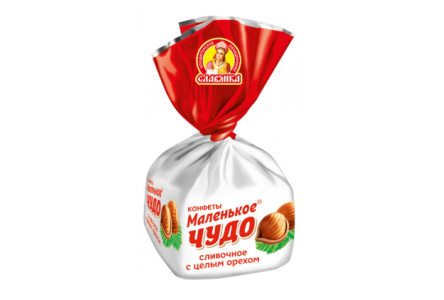 Конфеты СЛАВЯНКА Маленькое чудо сливочное 1/4кг