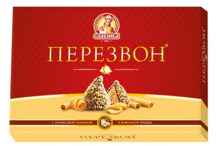 Набор конфет СЛАВЯНКА 220гр Перезвон в вафельной крошке 1/6шт