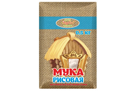 Мука ЭНДАКСИ 500гр Рисовая 1/10шт