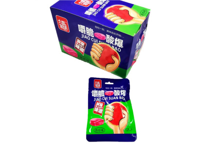 Конфеты JIAO CUI SUAN BAO 22гр Ассорти 1/20шт 2069/0 ИП Самойлова