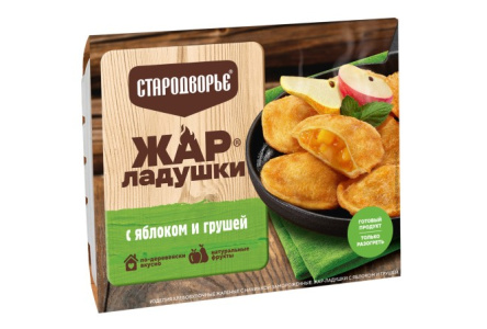 Жар-ладушки СТАРОДВОРЬЕ 200гр Яблоко/груша 1/12шт