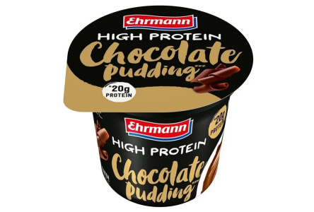 Пудинг молочный Эрманн 200гр 1,5% High Protein Шоколад 1/12шт
