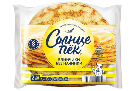 Блинчики Гурман Солнцепек 360гр 1/12