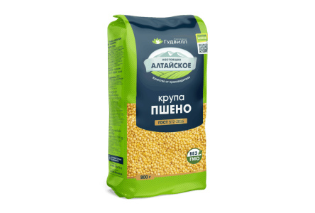 Крупа ГУДВИЛЛ 800гр Пшено ГОСТ 1/12шт