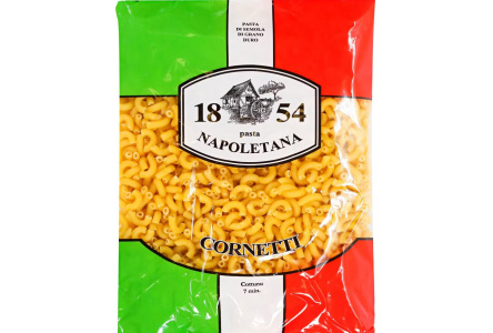 Макаронные изделия PASTA NAPOLETANA 400гр Рожки 1/28шт