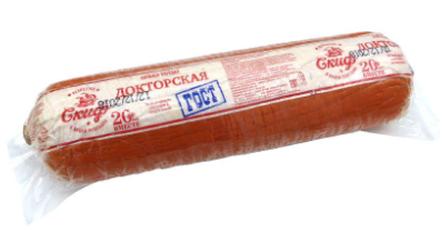 Колбаса вареная в ГОСТи 300гр Докторская Традиционная п/а 1/1шт Скиф