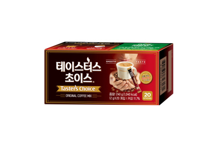 Кофе растворимый TASTERS CHOICE 3в1 Original 1/20/8шт
