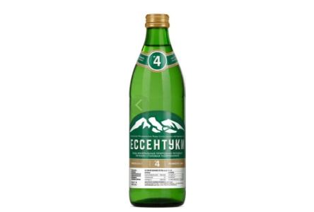 Вода минер ЕССЕНТУКИ-4 0,45л с/б 1/20шт