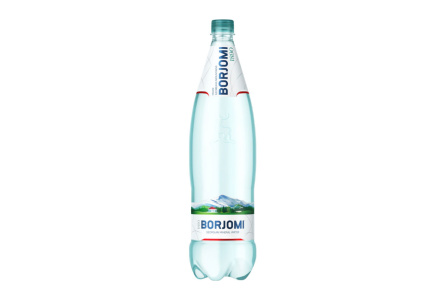 Вода минер BORJOMI 1,25л газ ПЭТ 1/6шт