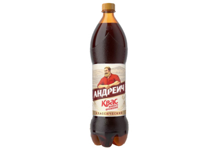 Квас БОЧКАРИ 1,5л Андреич пэт 1/6шт