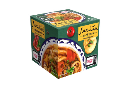 Лагман БЫСТРО ВКУСНО 250гр По-уйгурски 1/8шт