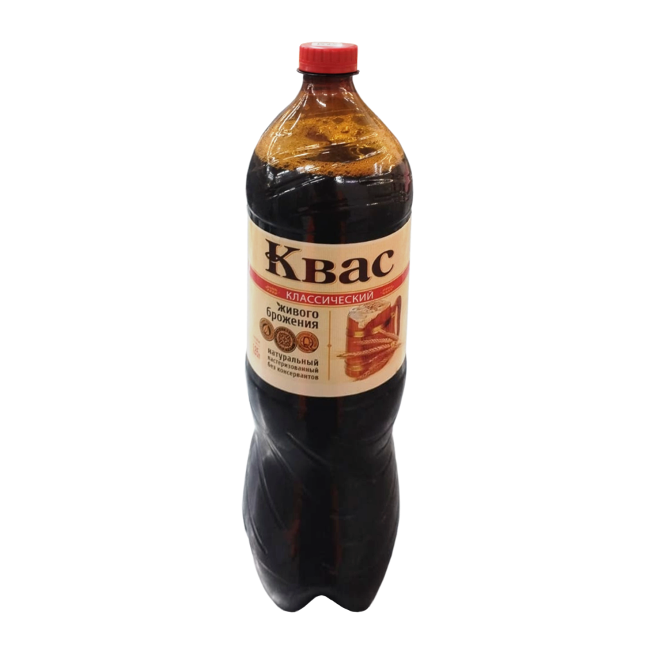 Квас КЛАССИЧЕСКИЙ 1,85л ПЭТ 1/6шт