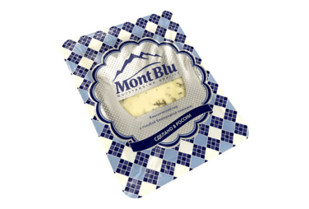 Сыр MONT BLU 100гр 50% с голубой благородной плесенью 1/6шт