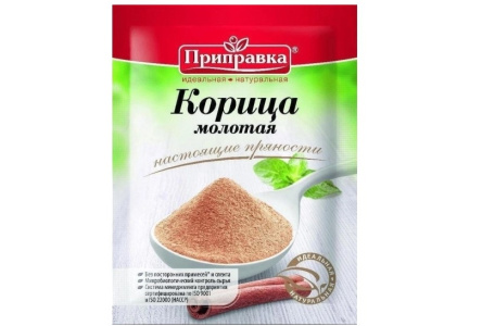 Корица ПРИПРАВКА 20гр Молотая 1/16шт