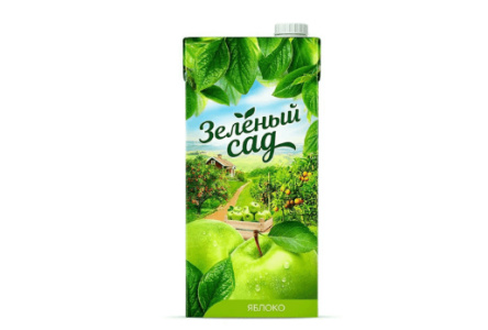 Нектар ЗЕЛЕНЫЙ САД 1л Яблоко т/п 1/12шт