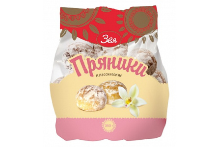 Пряники ЗЕЯ 350гр Классические 1/12шт