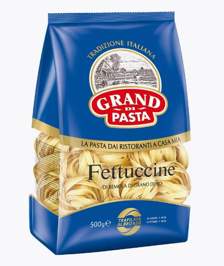 Макаронные изделия GRAND DI PASTA 500гр Fettuccine  Гнезда  А 1/9шт