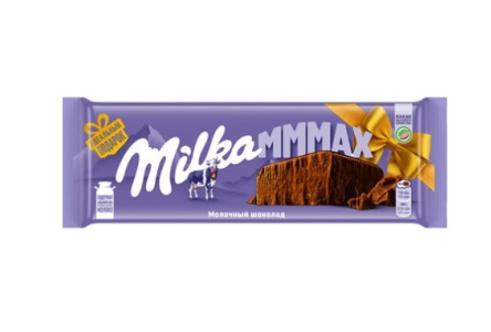 Шоколад MILKA 260гр Молочный 1/12шт