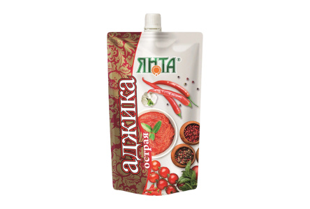 Аджика ЯНТА 270гр острая дой-пак 1/32шт