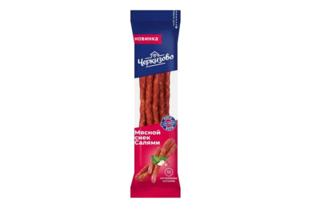 Колбаски ЧЕРКИЗОВО 70гр Мясной СНЕК Салями 1/10шт