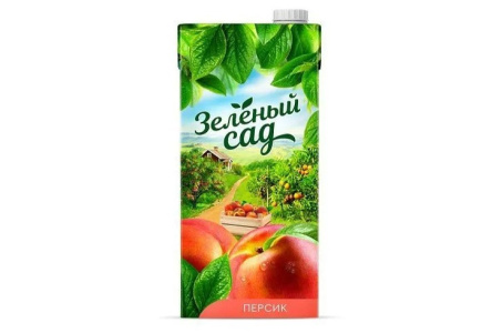 Нектар ЗЕЛЕНЫЙ САД 1л Персик т/п 1/12шт