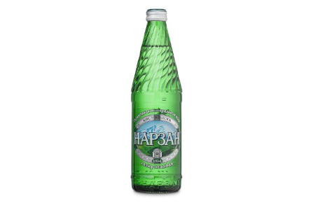 Вода минер НАРЗАН Серебряный 0,5л газ Элита ст/б 1/12шт