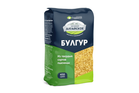 Крупа ГУДВИЛЛ 450гр Булгур СТО 1/6шт
