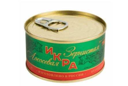 Икра лососевая РЕСУРС 95гр ж/б 1/100шт СТО