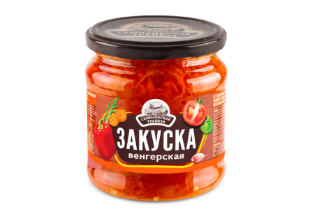 Закуска СЕМИЛУКСКАЯ ТРАПЕЗА 460гр Венгерская ст/б 1/8шт