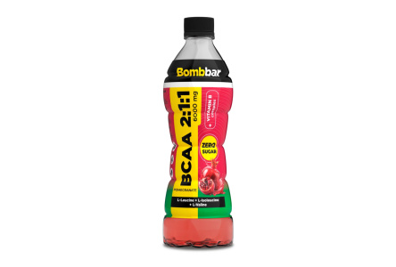 Напиток тонизирующий BOMBBAR BCAA 500мл Гранат ПЭТ 1/12шт