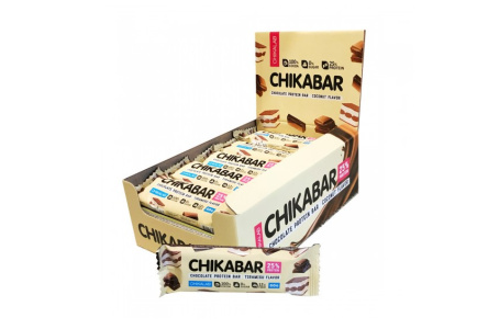 Батончик глазированный CHIKALAB 60гр Тирамису 1/20шт
