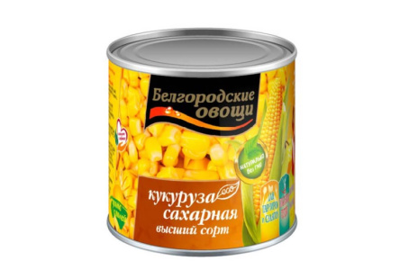 Кукуруза КУБАНОЧКА 400гр Сахарная ж/б ключ 1/12шт